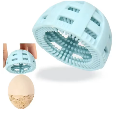 silicone egg cleaning brush tool